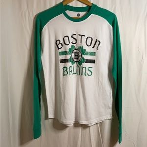 Women’s Boston Bruins NHL baseball style tee